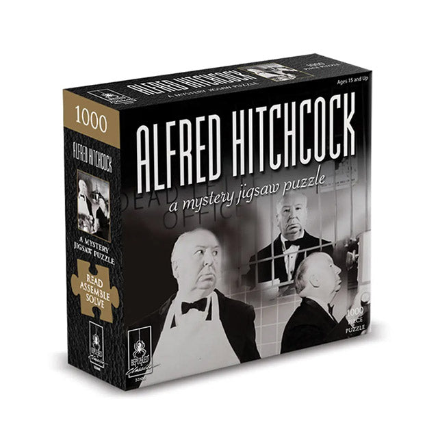 Alfred Hitchcock | 1000 Piece Mystery Jigsaw Puzzle