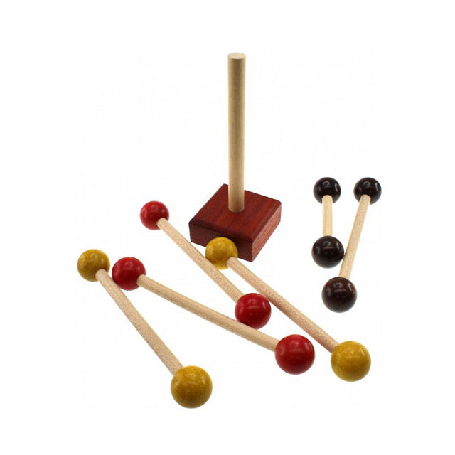 Balance wooden puzzle by Jurgen Reiche of Siebenstein-Spiele