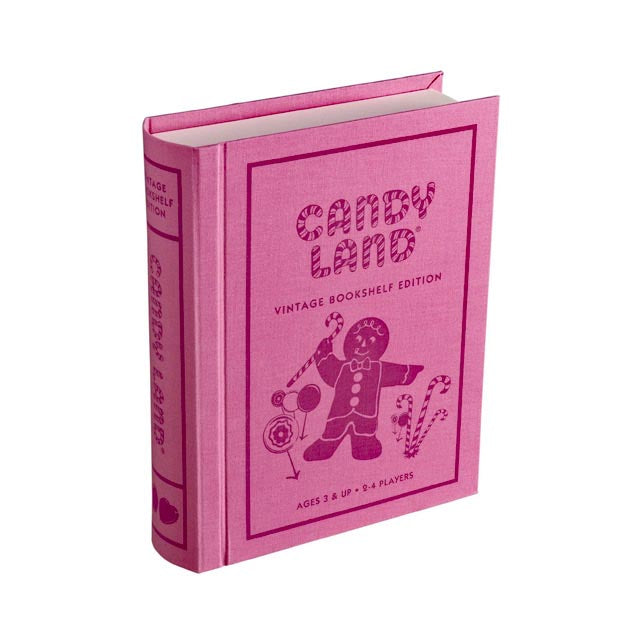 A tribute to the 1978 version of Candy Land board game. Shown in a Vintage Bookshelf Edition.