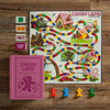 Full-size board game with contents. A tribute to the 1978 version of Candy Land board game. Shown in a Vintage Bookshelf Edition.