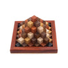 Crystal Pyramid wooden puzzle Jean Claude Constantin