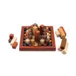 Crystal Pyramid wooden puzzle Jean Claude Constantin