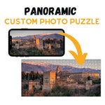 Panoramic Custom Personalized Wooden Jigsaw Puzzle