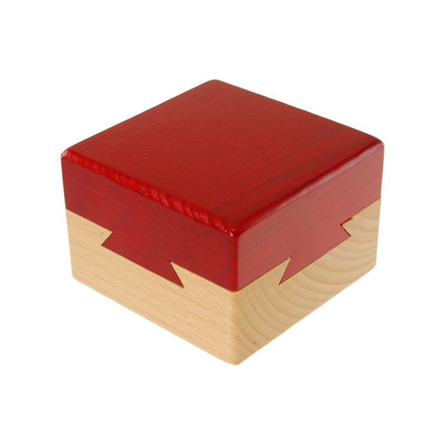 Deja Vu wooden trick puzzle box brain teaser