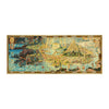 Completed Vintage Fairyland Map wooden jigsaw puzzle