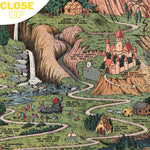 Close up of Land of Make Believe / Fairytale Land wooden jigsaw puzzle