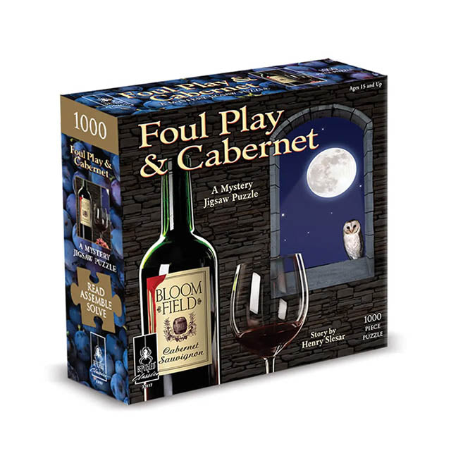 Foul Play & Cabernet | 1000 Piece Mystery Jigsaw Puzzle