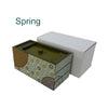 Four Seasons wood puzzle box collection: Spring with packaging