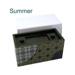 Four Seasons wood puzzle box collection: Summer with packaging