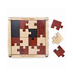 Framed Jigsaw wood packing puzzle by Jean-Claude Constantin