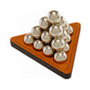 Kugel Pyramide (Ball Pyramid) stacking puzzle by Jurgen Reiche of Siebenstein-Spiele.