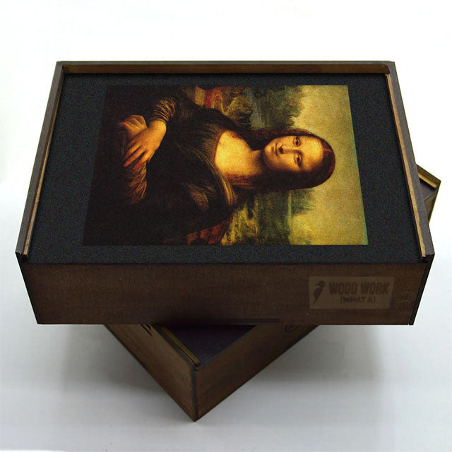 Leonardo Da Vinci - La Gioconda "Mona Lisa" wooden jigsaw puzzle