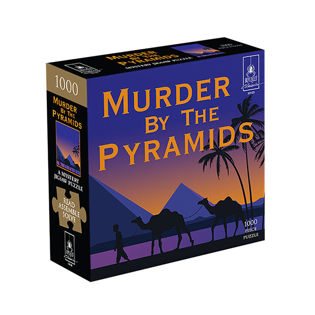 Murder by the Pyramids | 1000 Piece Mystery Jigsaw Puzzle