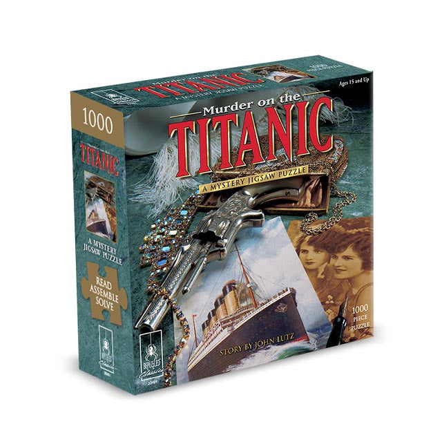 Murder on the Titanic | 1000 Piece Mystery Jigsaw Puzzle