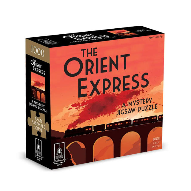 The Orient Express | 1000 Piece Mystery Jigsaw Puzzle