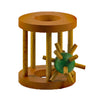 Retro wooden hedgehog take-a-part puzzle