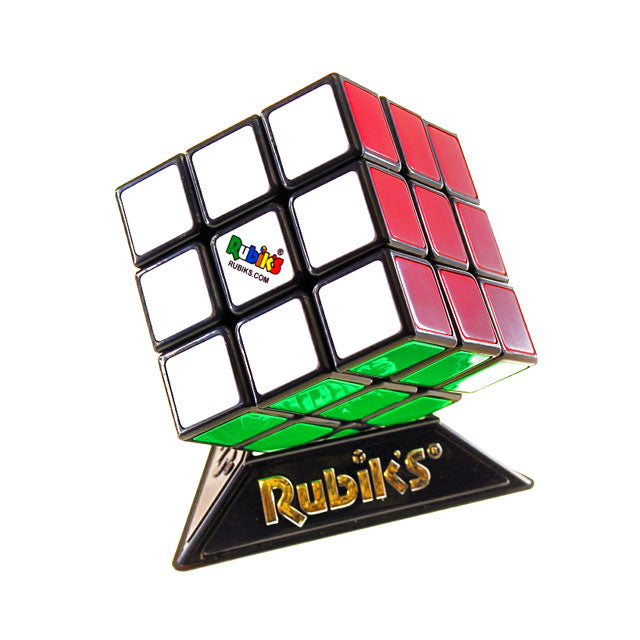 Rubik's Cube 3x3x3 on display stand