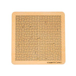 Wunderlich Curve 2 wood fractal puzzle by Martin Raynsford with plain finish