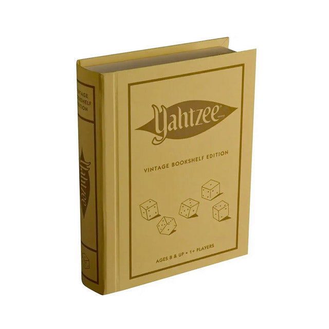 Yahtzee Vintage Bookshelf Edition